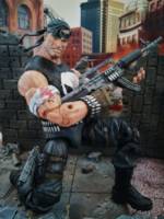Punisher War Journal battle damaged (Marvel Legends) Custom Action Figure