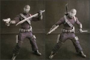 Snake Eyes, Mezco one12 style (G.I. Joe) Custom Action Figure