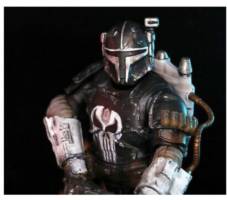 Punisher Mandalorian (Star Wars) Custom Action Figure