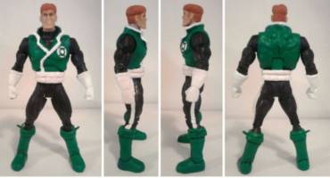 Guy Gardner (Green Lantern) Custom Action Figure