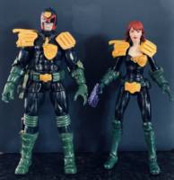Judge Dredd & Judge Anderson (Marvel Legends) Custom Action Figure