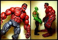 RED HULK (Marvel Legends) Custom Action Figure
