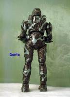 Green & Black Camo Mark VI (Halo) Custom Action Figure