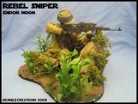 Rebel Sniper (Endor Moon) (Star Wars) Custom Action Figure