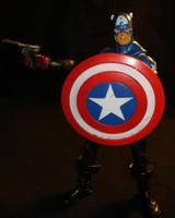 Captain America: James Buchanan Barnes (Captain America) Custom Action Figure