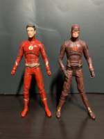 The Flash Season 4 suit Custom Figure. Arrowverse (DC Universe) Custom Action Figure [The Flash S4 vs S1 custom]