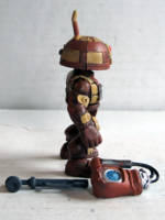 R2-HV2 – Heavy Astromech Service Droid (Star Wars) Custom Action Figure [Right View]