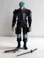 Alnschloss K'Bentayr - Grasia Bounty Hunter – A Star Wars/Star Trek Mashup (Star Trek) Custom Action Figure [Front View]