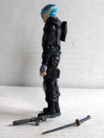 Alnschloss K'Bentayr - Grasia Bounty Hunter – A Star Wars/Star Trek Mashup (Star Trek) Custom Action Figure [Left View]
