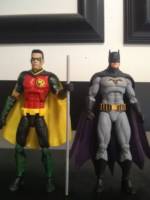 Red Robin (DC Multiverse/Marvel Legends Mashup) (Batman) Custom Action Figure [Size Comparison]