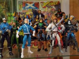 Rictor (Marvel Legends) Custom Action Figure [On Display]
