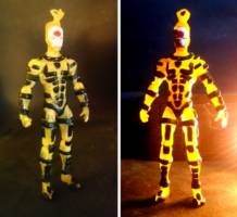 Sunfire.- AoA costume (Marvel Universe) Custom Action Figure