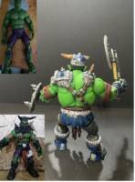 Gaming Blue Orc Warcraft (Warcraft) Custom Action Figure