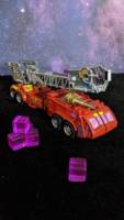 Pyro - Transformers Wrecker Custom (Transformers) Custom Action Figure [Pyro alt mode front]