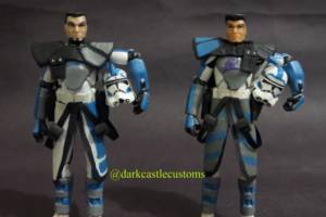Fives & Echo Arc Troopers (Star Wars Clone Wars) Custom Action Figure