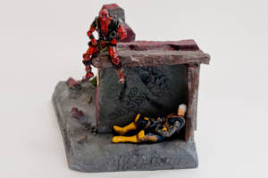 2020 Diorama 03 Acid Rain Alley (Marvel Universe) Custom Diorama / Playset