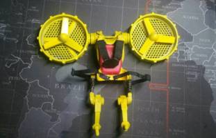 One 12th Scale  Helicopter Back Pack (G.I. Joe) Custom Vehicle