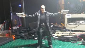 Mezco One 12 custom REINHARDT (Blade) Custom Action Figure