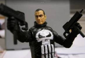 Punisher Warzone, Ray Stevenson version. (G.I. Joe) Custom Action Figure
