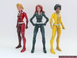 Totally Spies! Sam, Alex and Clover (Marvel Legends) Custom Action Figure [Totally Spies! group 2]