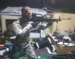 One 12th Scale  German KSK Tropentarn camo (Modern Warfare) Custom Action Figure