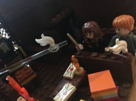 Lego Charms Class (Harry Potter) Custom Diorama / Playset