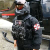 One 12th Scale U.B.C.S. Helicopter Pilot (Resident Evil) Custom Action Figure