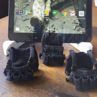 One 12th Scale. Tactical CLOTH equipment. Custom Made. (Modern Warfare) Custom Other [Spec ops Black]