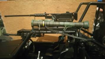 One 12th Scale Desert Patrol Vehicle aka DPV (Modern Warfare) Custom Vehicle