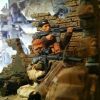 One 12th Scale. Royal Marine Capt Cavill (Modern Warfare) Custom Action Figure