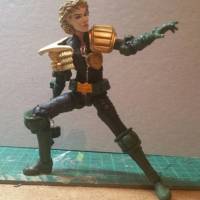 One 12th Scale. Judge Cassandra Anderson PSI (Judge Dredd) Custom Action Figure