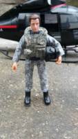 Madelman US Army Helicopter CREW Chief (Madelman) Custom Action Figure