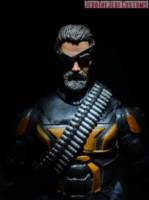 deathstroke (DC Universe) Custom Action Figure [Deathstroke custom action figure unmasked closeup]