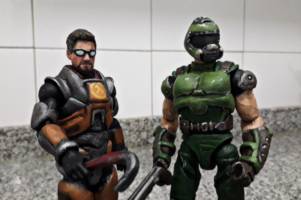 HALF-LIFE 2 Gordon Freeman (Half-Life) Custom Action Figure