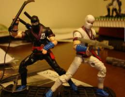 Rambo: Force of Freedom White Dragon and Black Dragon (Rambo) Custom Action Figure