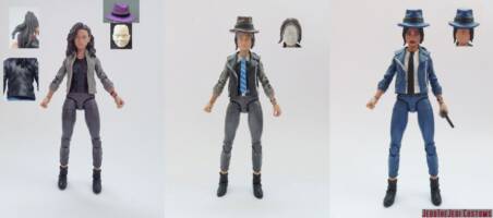 Renee Montoya Question (Batman) Custom Action Figure [Renee Montoya Question custom figure before and after]