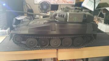 One 12th Scale Scimitar Tank FV107 CVR (T) (Modern Warfare) Custom Vehicle