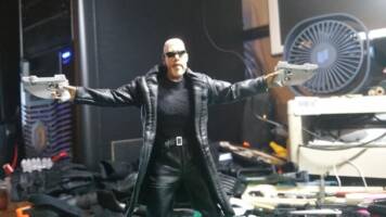 One 12th Scale BLADE II film weapons (Blade) Custom Other [Reinhardt and His SAMURAI pistols]