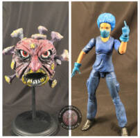 Nurse Vs Covid-19 Virus (Marvel Legends) Custom Action Figure