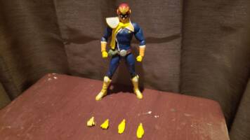 Captain Falcon (Super Smash Bros.) Custom Action Figure [Extra Hands]