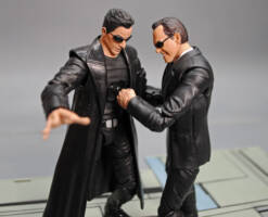 Neo vs Agent Smith (Matrix) Custom Action Figure