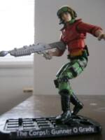Gunner O'Grady: The Corps! (G.I. Joe) Custom Action Figure