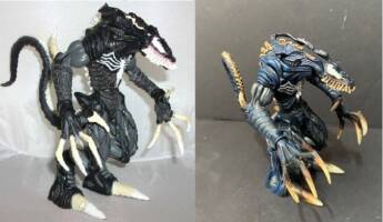 Venom The Symbiote 1997 Alien - Repaint (Marvel) Custom Action Figure
