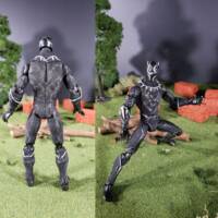 Black Panther 3.75 civil war suit (Marvel Universe) Custom Action Figure