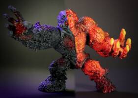 Magnokor Crygen (Inhumanoids) Custom Action Figure