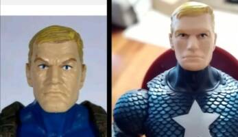 Steve Rogers Classic (Marvel Legends) Custom Action Figure