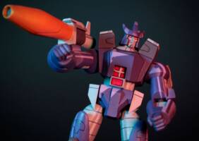 SuperFest AD-01 Galvatron (Transformers) Custom Action Figure