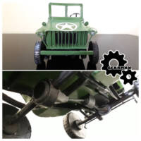 1941 Bantam BRC-40 Jeep (Random) Custom Vehicle