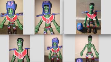Murdoc Niccals ROCK THE HOUSE Gorillaz music video (Tank-Girl) Custom Action Figure
