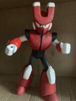 Magnet Man (Megaman) Custom Action Figure